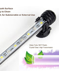 15 LED Aquarium Fish Tank LED Light Bar Lamp 28cm Pool Submersible Waterproof White Light - Pet Wizard Australia