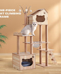 160cm Cat Tree Scratching Post House Condo Furniture Feline Scratcher Tower Toys - Pet Wizard Australia
