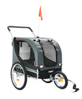 PaWz Pet Stroller Bike Trailer 3-IN-1 Sunroof-1836526620744224768