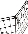 4Paws 8 Panel Playpen Puppy Exercise Fence Cage Enclosure Pets Black All Sizes - 36" - Black - Pet Wizard Australia