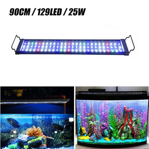 90cm Aquarium Light Lighting Full Spectrum Aqua Plant Fish Tank Bar LED Lamp - Pet Wizard Australia