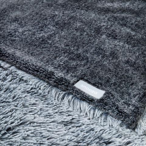 Snooza Calming Cuddler Blanket Silver Fox - Small