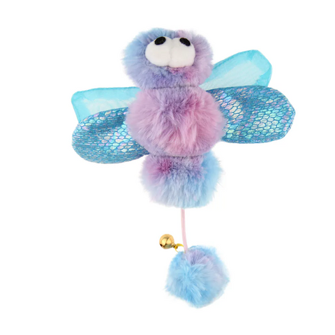 GiGwi Catch & Scratch Ice Cream Dragonfly Cat Toy