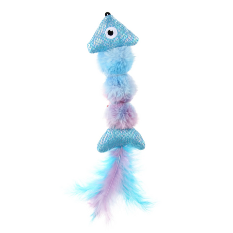 GiGwi Catch & Scratch Ice Cream Fish Cat Toy