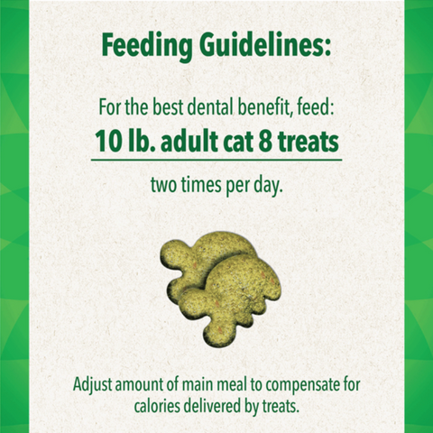 Greenies Dental Cat Treats Catnip - Value Tub 277g