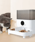 PaWz 7L Auto Pet Feeder Automatic Camera White-1831593131850731526