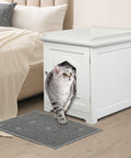 PaWz Cat Litter Box Mat Fully Enclosed-1864184552608632838