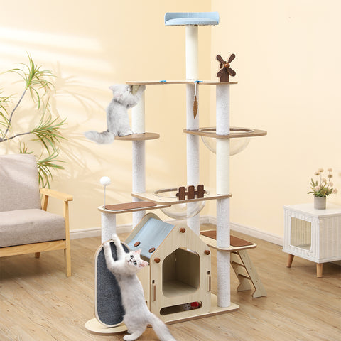 PaWz Cat Tree Scratching Post Scratcher-1864184542936567814