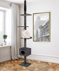 PaWz Cat Scratching Post Tree Condo Grey-1831592721299673094