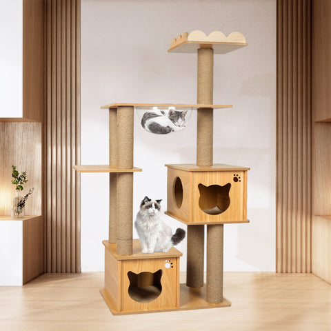 PaWz Cat Tree Scratching Post Scratcher-1910112470622670854