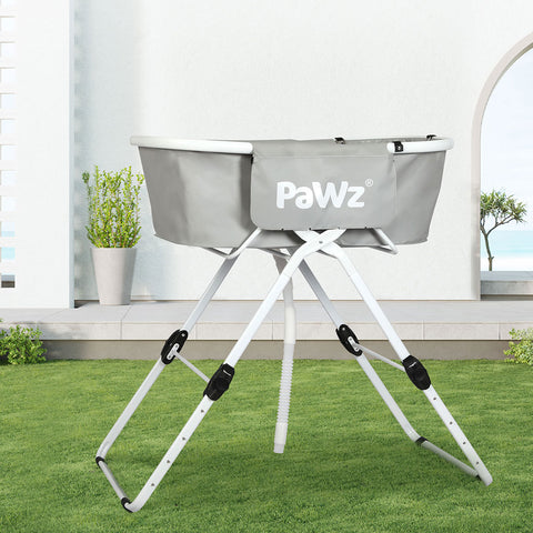 PaWz Pet Bathtub Adjustable Height Folding-1910112487974506502