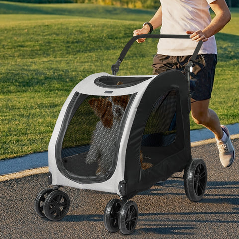 PaWz Pet Dog Stroller Pram Carrier Cat-1843791302819450887