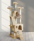 PaWz 184cm Cat Trees Scratching Post Beige-1831593107041423367