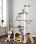 PaWz Cat Tree Scratching Post Scratcher-1864184542936567815