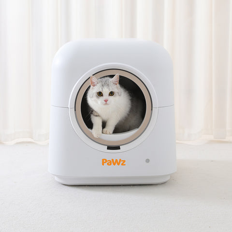 PaWz Smart Cat Litter Box Automatic-1864184562138091527