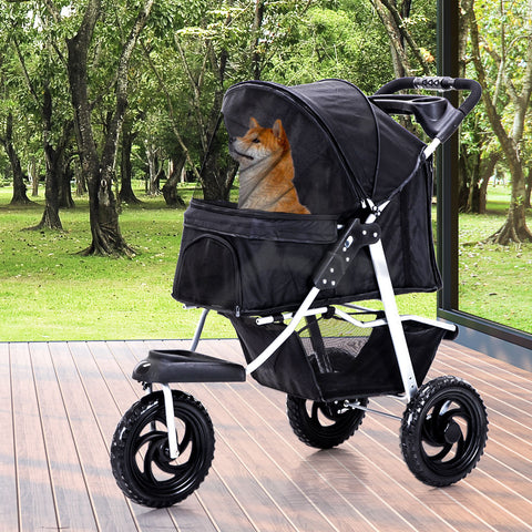 PaWz Pet Stroller Pram Dog Carrier Trailer-1864184625342058503