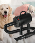 Dog Cat Pet Hair Dryer Grooming Blow Black-1831593080755720199