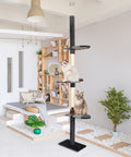 PaWz Cat Scratching Post Tree Condo Grey-1831592754132684807