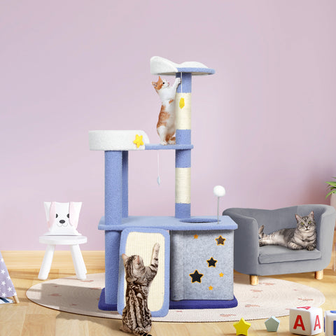 PaWz Cat Tree Kitten Furniture Condo-1864184555959881734