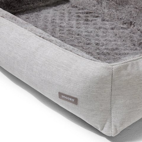 Snooza Ortho Snuggler Dog Bed Cashmere - Large