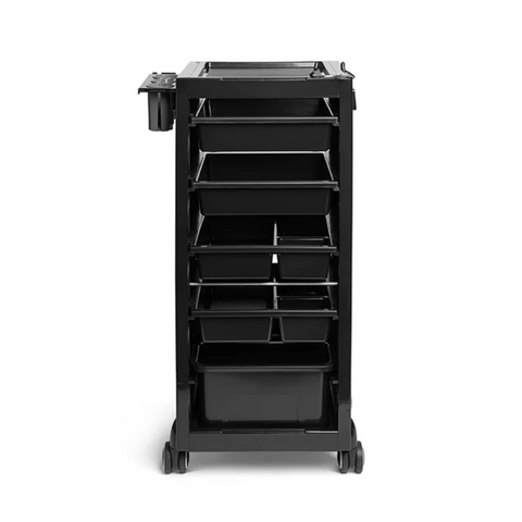 BSC Pet Grooming 5 Drawers Trolley - Black