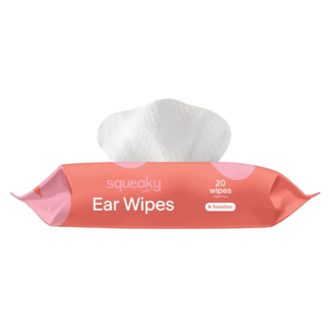 Squeaky Probiotic Pet Ear Wipes - 20 Wipes