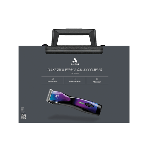 Andis Clipper Pulse ZR II - Purple Galaxy - Pet Wizard Australia