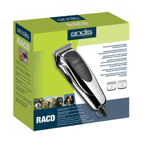 Andis RACD Compact Pet Grooming Clipper - Pet Wizard Australia