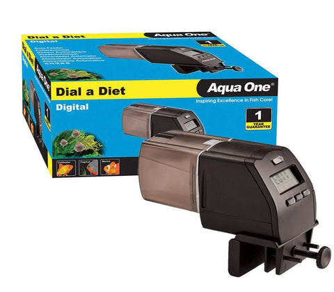 Aqua One Dial - a - Diet Digital Auto Feeder - Pet Wizard Australia