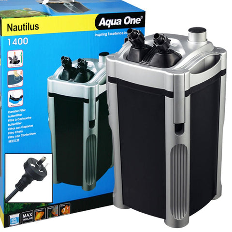 Aqua One Nautilus 1400 External Canister Filter - Pet Wizard Australia