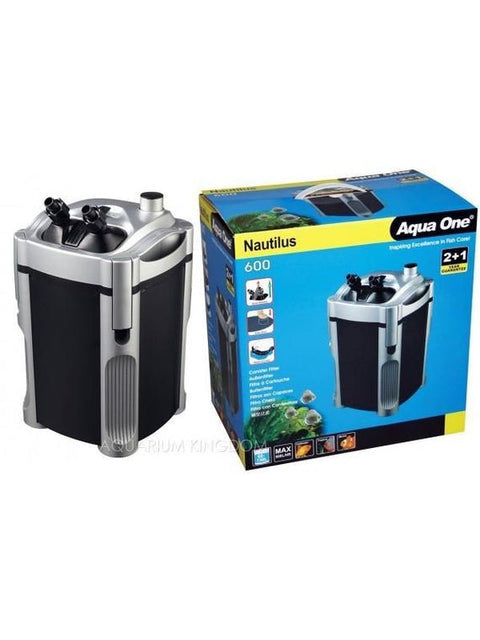 Aqua One Nautilus 600 Canister Filter - Pet Wizard Australia