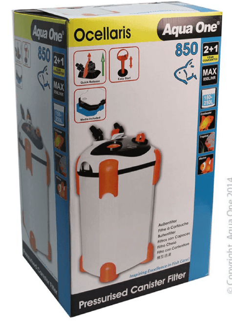 Aqua One Ocellaris 850 Canister Filter - Pet Wizard Australia