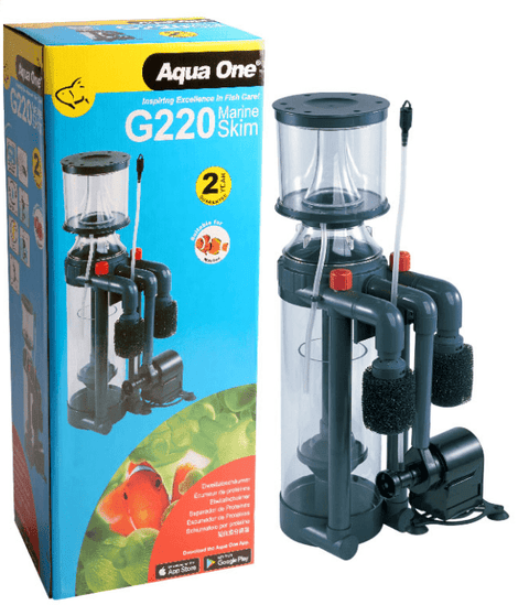 Aqua One ProSkim G220 Protein Skimmer 800 Litre Marine Salt Water Aquariums - Pet Wizard Australia