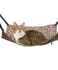 Cat Hammock Warm Fleece Bed Swinging Hanging Pet Nest Rest Cage Kitten Puppy Toy - Pet Wizard Australia