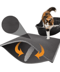 Cat Litter Mat, Honeycomb Dual Layer Design Large - Pet Wizard Australia