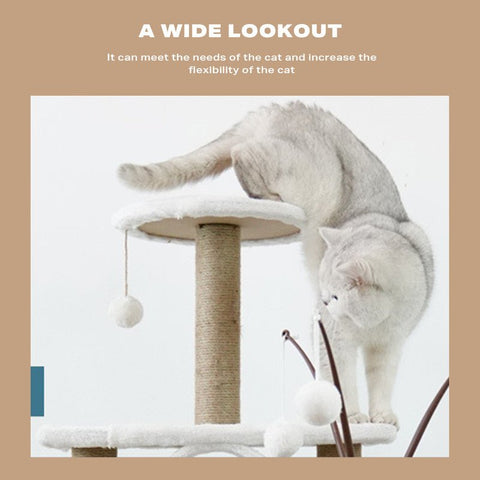 Cat Tree Scratching Post Scratcher Tower Condo House Furniture Bed Stand - Pet Wizard Australia