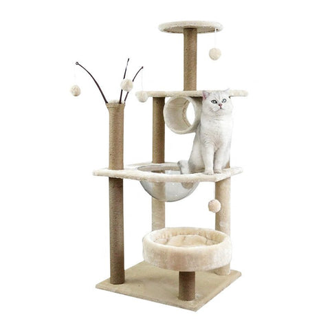 Cat Tree Scratching Post Scratcher Tower Condo House Furniture Bed Stand - Pet Wizard Australia