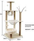 Cat Tree Scratching Post Scratcher Tower Condo House Furniture Bed Stand - Pet Wizard Australia