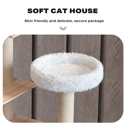 Cat Tree Scratching Post Trees Scratcher Tower Condo House Furniture - Pet Wizard Australia