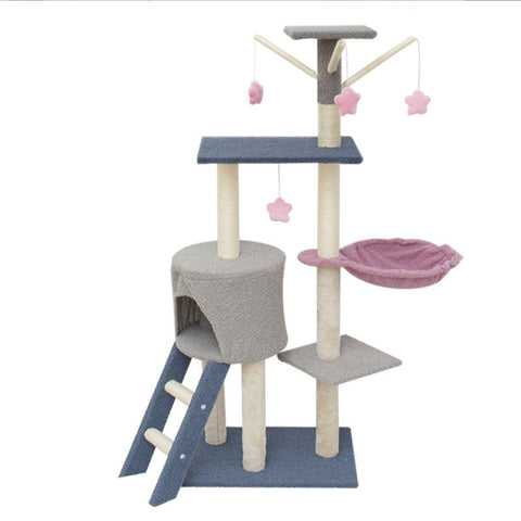 Cat Tree Tower Scratching Post House Bed - Pet Wizard Australia