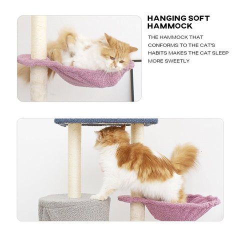 Cat Tree Tower Scratching Post House Bed - Pet Wizard Australia