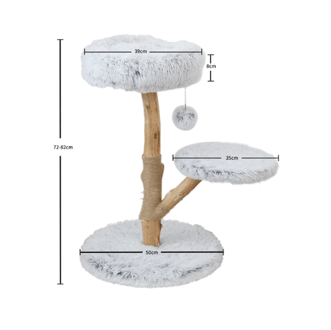 CATIO Pure Double - Level Resort Cat Tree - Pet Wizard Australia