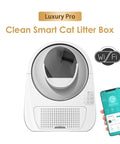 Catlink Scooper Smart Self - Cleaning - Luxury Pro White - Pet Wizard Australia