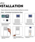 Chicken Coop Door with Digital LCD Screen to manage Timer and Sensor - Pet Wizard Australia