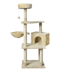 PaWz Cat Tree Toy Scratching Post Scratcher Beige-1831592739339374592