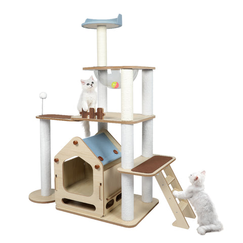 PaWz Cat Tree Scratching Post Scratcher-1910112476935098368