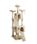 PaWz 184cm Cat Trees Scratching Post Beige-1831593107041423360