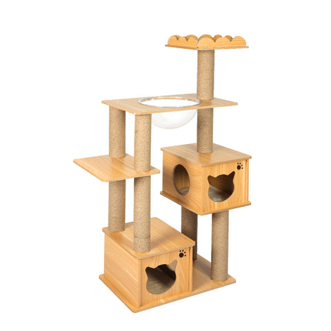PaWz Cat Tree Scratching Post Scratcher-1910112470622670848