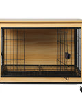 PaWz Wooden Wire Dog Kennel Side End XL X-Large-1864184541346926593