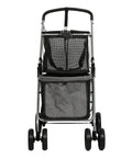 PaWz Pet Stroller 2-Tier Dog Cat Carrier Foldable-1864184625967009793